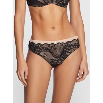 Zdjęcie Chantelle Figi brazylijskie Midnight Flowers C12N90 Czarny