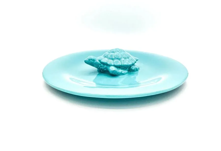 obrazek 1 Niezwykłe wyroby ceramiczne z Włoch - zdobiony talerz