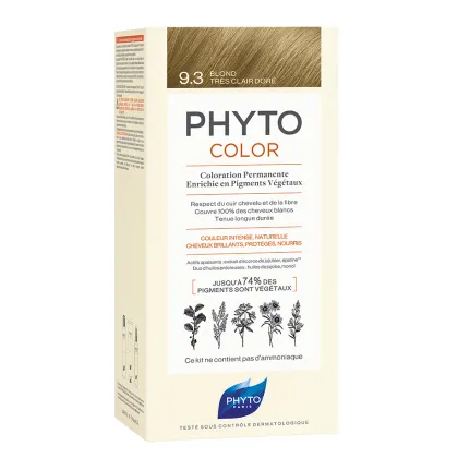 Zdjęcie Phyto Phytocolor 9.3 Bardzo Jasny Złoty Blond Farba do włosów