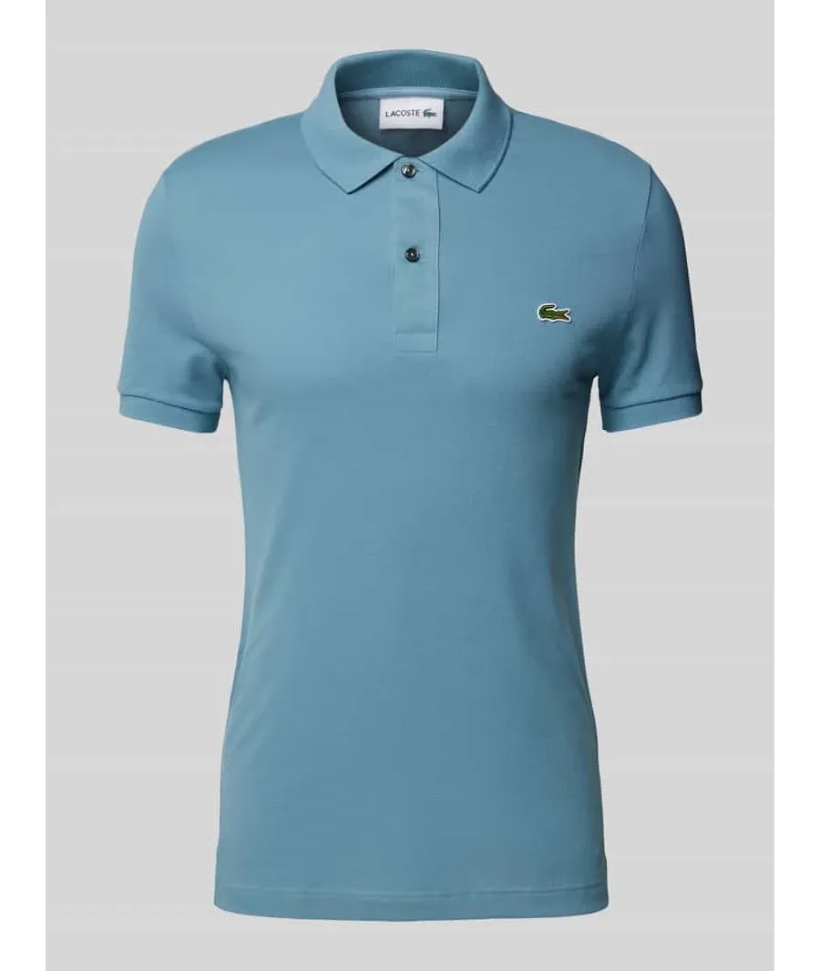 obrazek 1 Koszulka polo o kroju slim fit z naszywką z logo model ‘PIQUE’