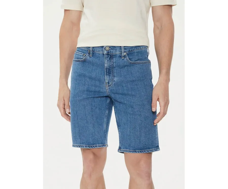 obrazek 1 Calvin Klein Szorty jeansowe K10K112941 Niebieski Slim Fit