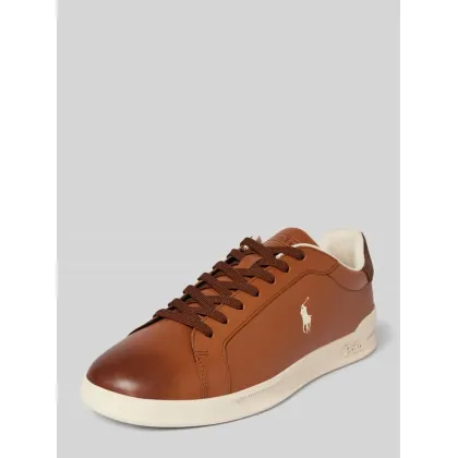 Zdjęcie Sneakersy skórzane z nadrukiem z logo model ‘HERITAGE COURT’