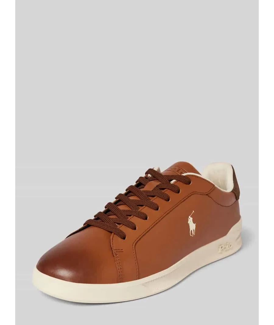 obrazek 1 Sneakersy skórzane z nadrukiem z logo model ‘HERITAGE COURT’