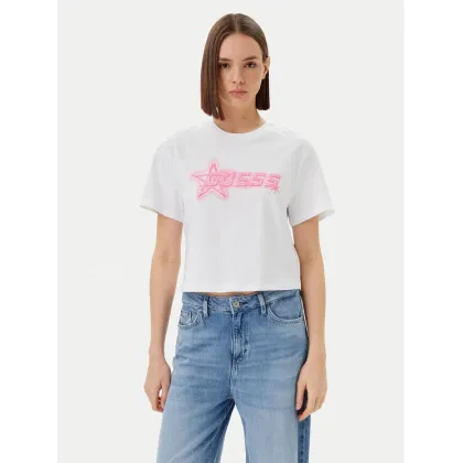 Zdjęcie Guess T-Shirt V5GI12 K9RM1 Biały Boxy Fit