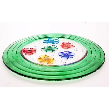 Zdjęcie Włoski ozdobny talerz Claire - ⌀ 32 cm