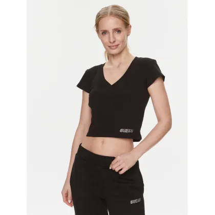 Zdjęcie Guess T-Shirt Edie V4RP10 K8RT2 Czarny Regular Fit