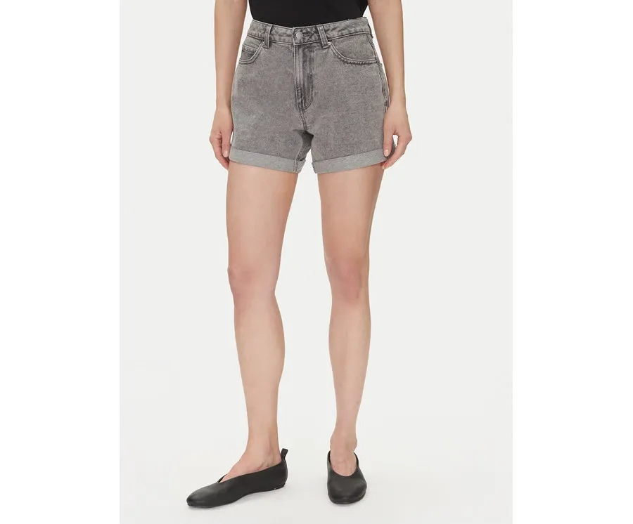 obrazek 1 Vero Moda Szorty jeansowe Zuri 10279493 Szary Regular Fit