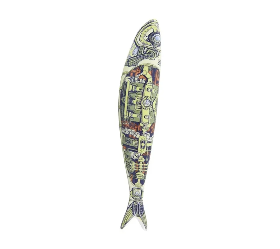 obrazek 1 Piękne 6 sardynek ceramicznych w stylu wiejskim - Bordallo Pinheiro
