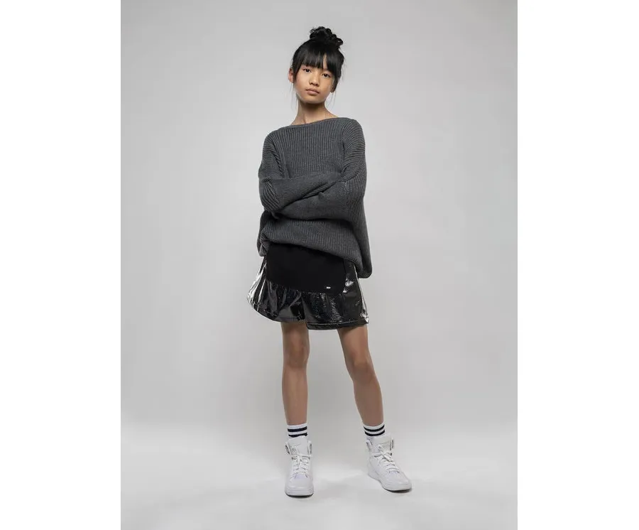 obrazek 1 DKNY Szorty materiałowe D34B17 D Czarny Regular Fit