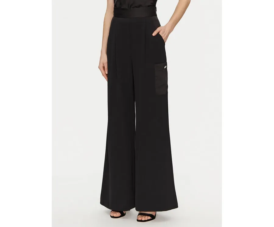 obrazek 1 Rinascimento Spodnie materiałowe CFC0122612003 Czarny Regular Fit