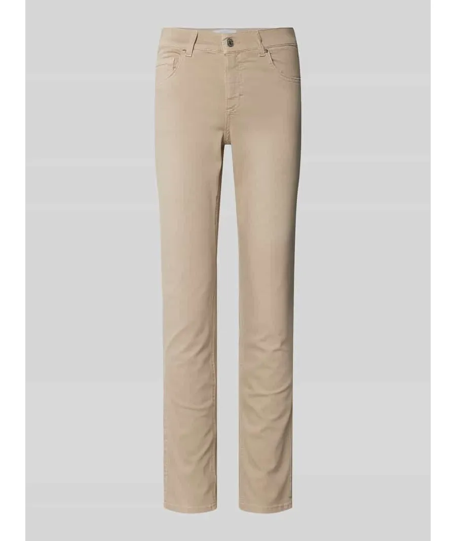 obrazek 1 Jeansy o kroju skinny fit z 5 kieszeniami
