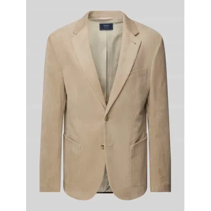 Zdjęcie Marynarka na 2 guziki z kołnierzem z połami