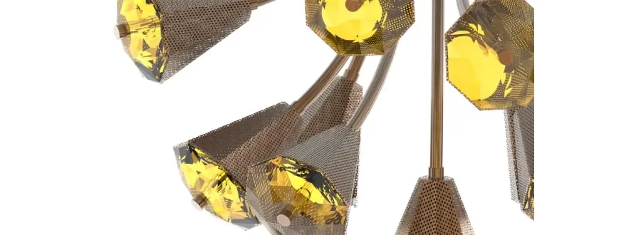 obrazek 4 Lampa wisząca Ivy inspirowana wyglądem bluszczu