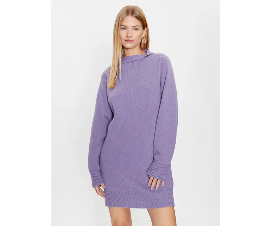 obrazek 1 Liu Jo Sweter CF3049 MA62E Fioletowy Regular Fit