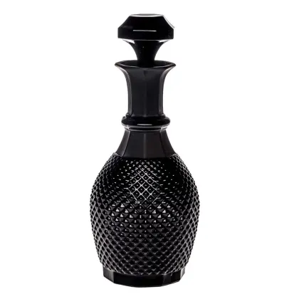 Zdjęcie Czarna karafka do wina Bicos - 1000 ml