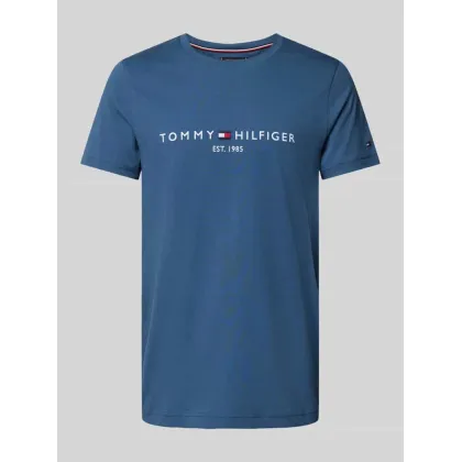 Zdjęcie Tommy Hilfiger T-Shirt Logo MW0MW11797 Niebieski Regular Fit