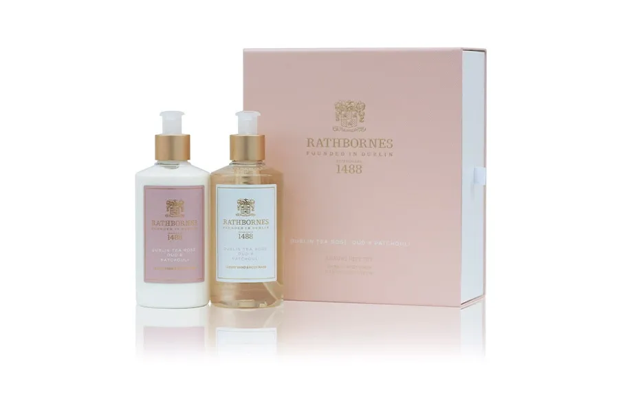 obrazek 1 Zestaw kosmetyków Dublin Tea Rose Wash&Lotion - Rathbornes 1488