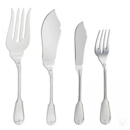 Zdjęcie Elegancki 26-elementowy zestaw sztućców w skrzynce - Zaramella Argenti