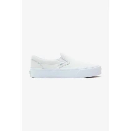 Zdjęcie Vans tenisówki UA Classic Slip-On damskie kolor beżowy
