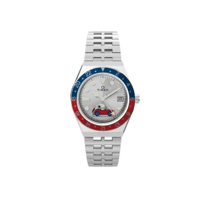 Zdjęcie Timex Zegarek Timex x Peanuts® Q Timex® GMT TW2W83300 Kolorowy
