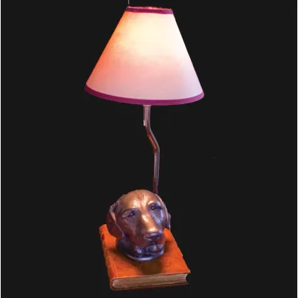 Zdjęcie Lampa z labradorem