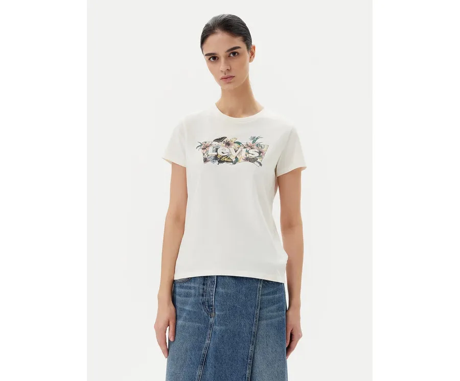 obrazek 1 Levi's® T-Shirt Perfect 17369-2948 Biały Standard Fit