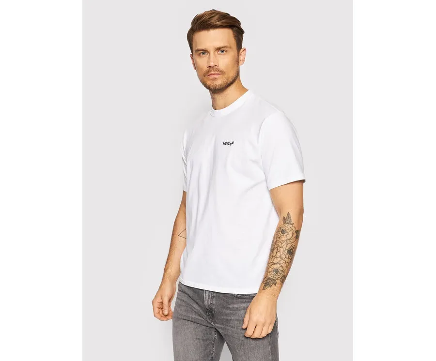 obrazek 1 Levi's® T-Shirt Red Tab™ Vintage A0637-0000 Biały Boxy Fit