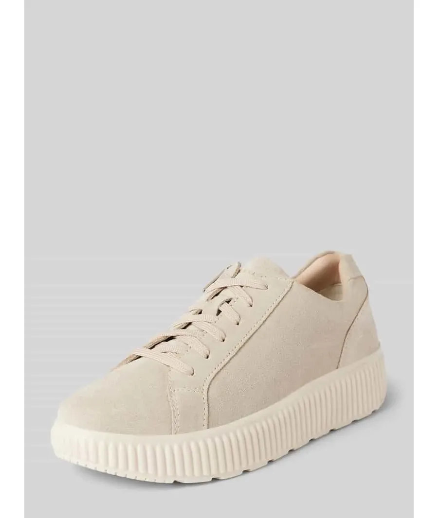 obrazek 1 Sneakersy skórzane z wytłoczonym logo model ‘GRAISY’