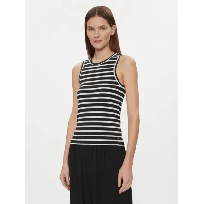 Zdjęcie Tommy Hilfiger Top WW0WW40590 Czarny Slim Fit