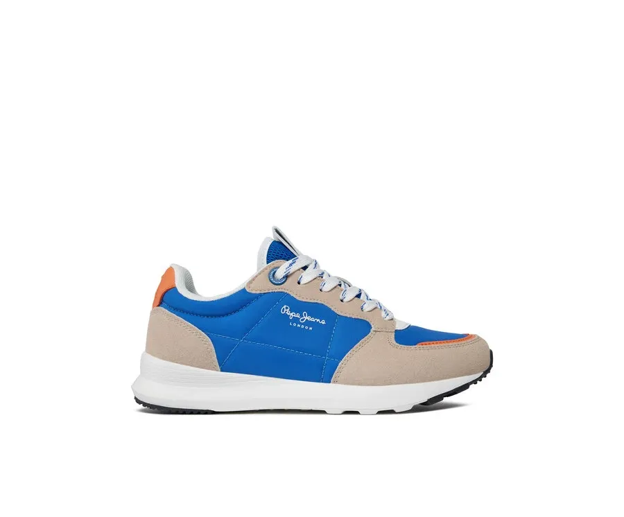 obrazek 1 Pepe Jeans Sneakersy York Mix B PBS30561 Niebieski