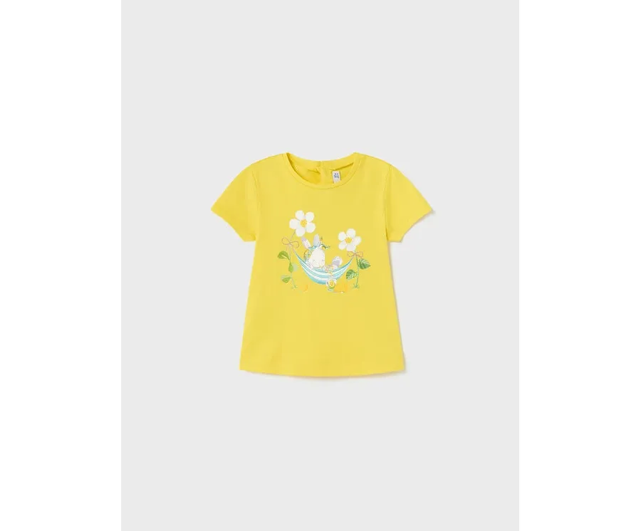 obrazek 1 Mayoral T-Shirt 1013 Żółty