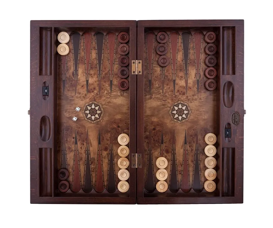 obrazek 2 Oryginalny pakiet do gry w Backgammon - Helena Woodart