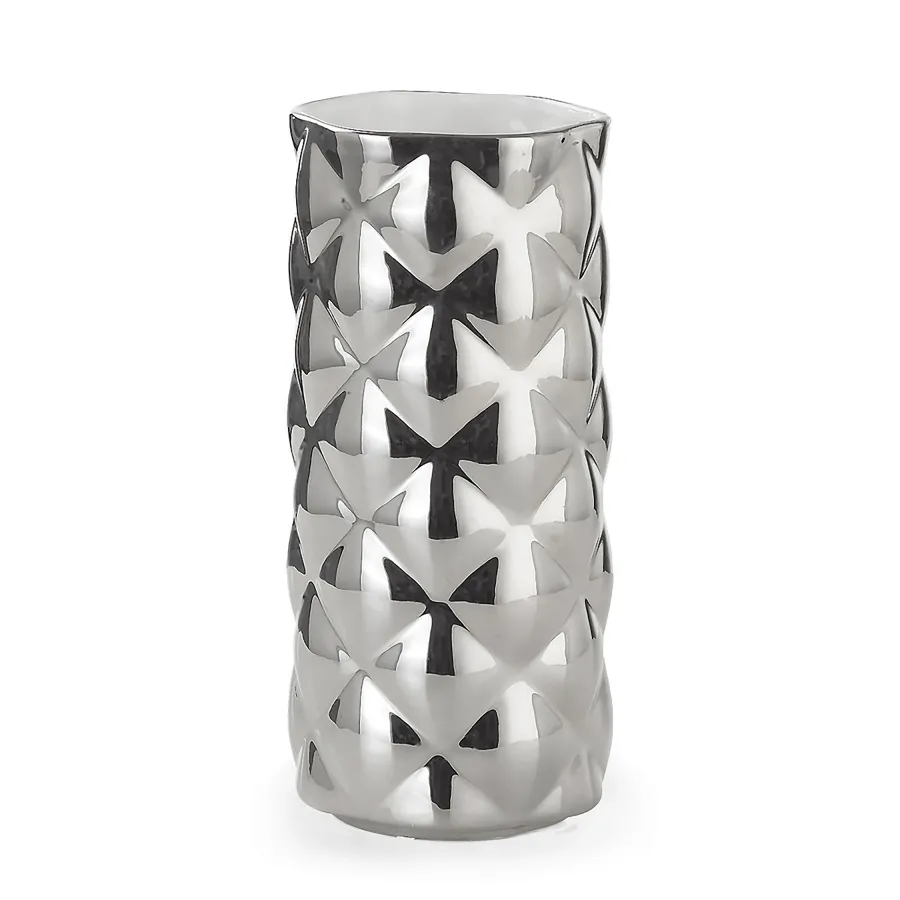 obrazek 1 Wysoki wazon z ceramiki H.36xL.16xD.Int.15 cm