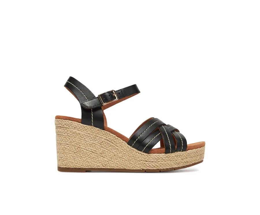 obrazek 1 Clarks Espadryle Sabina Strap 26181462 Czarny