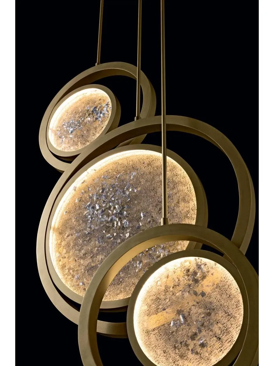 obrazek 2 Unikatowa lampa wisząca Moon do stylowych wnętrz