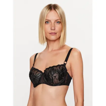 Zdjęcie Chantelle Biustonosz z fiszbiną Fleurs Si C12Q50 Czarny