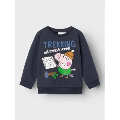 Zdjęcie NAME IT Bluza PEPPA PIG Never 13231080 Granatowy Regular Fit