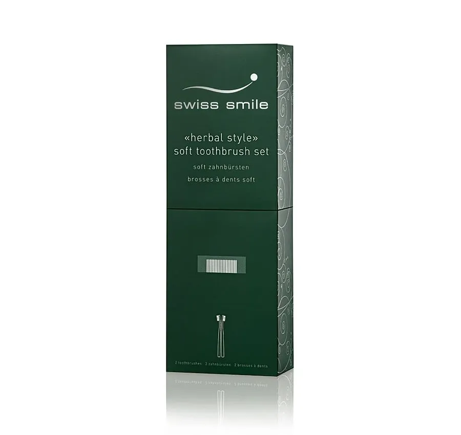 obrazek 3 herbal bliss toothbrushes - delikatne miękkie szczoteczki