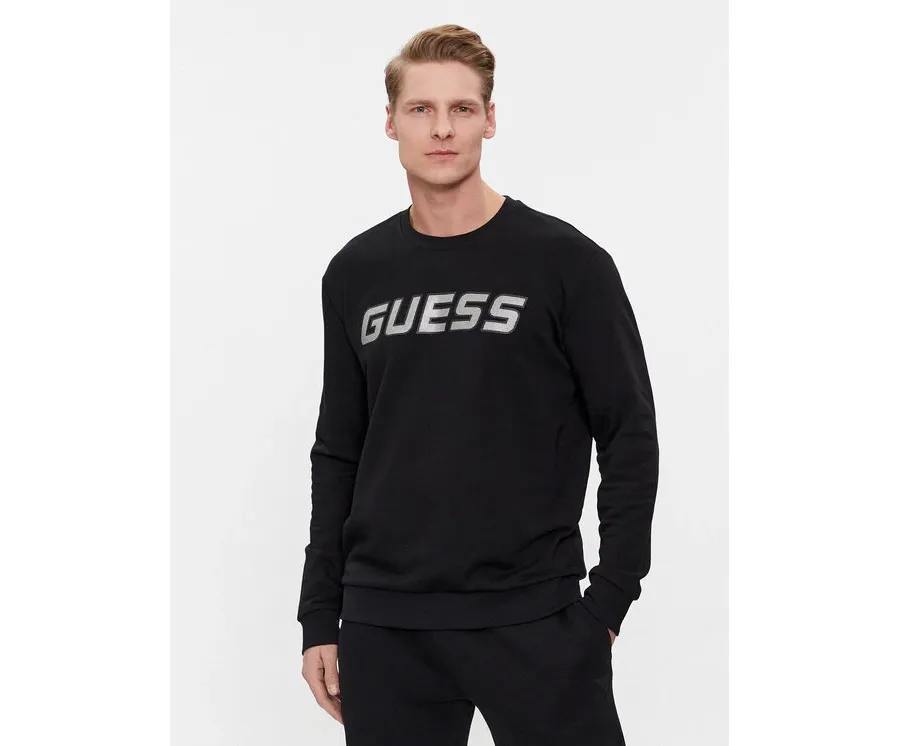 obrazek 1 Guess Bluza Medgar Z4RQ13 KBK32 Czarny Regular Fit