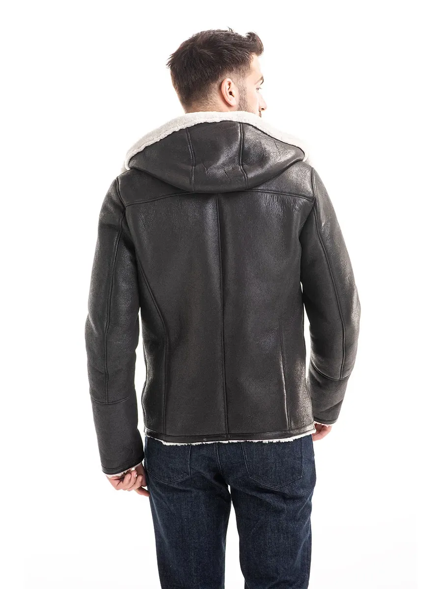 obrazek 9 Naturalna kurtka męska z owczej skóry - A&A Vesa