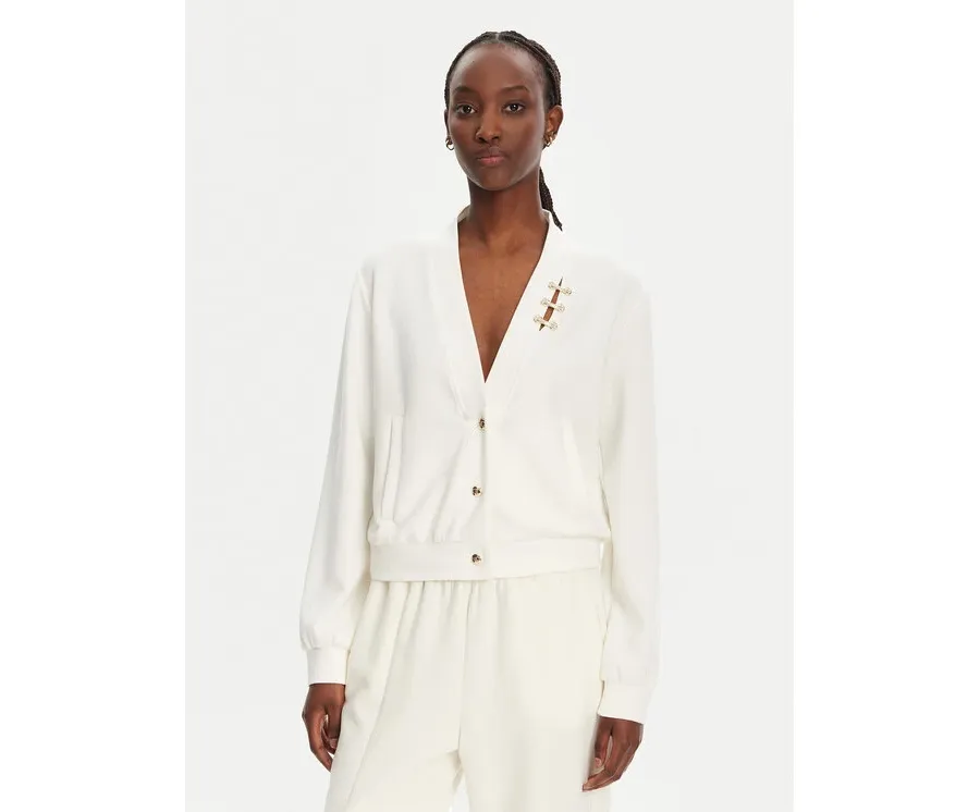 obrazek 1 Liu Jo Sport Bluza TA5224 J4869 Écru Regular Fit