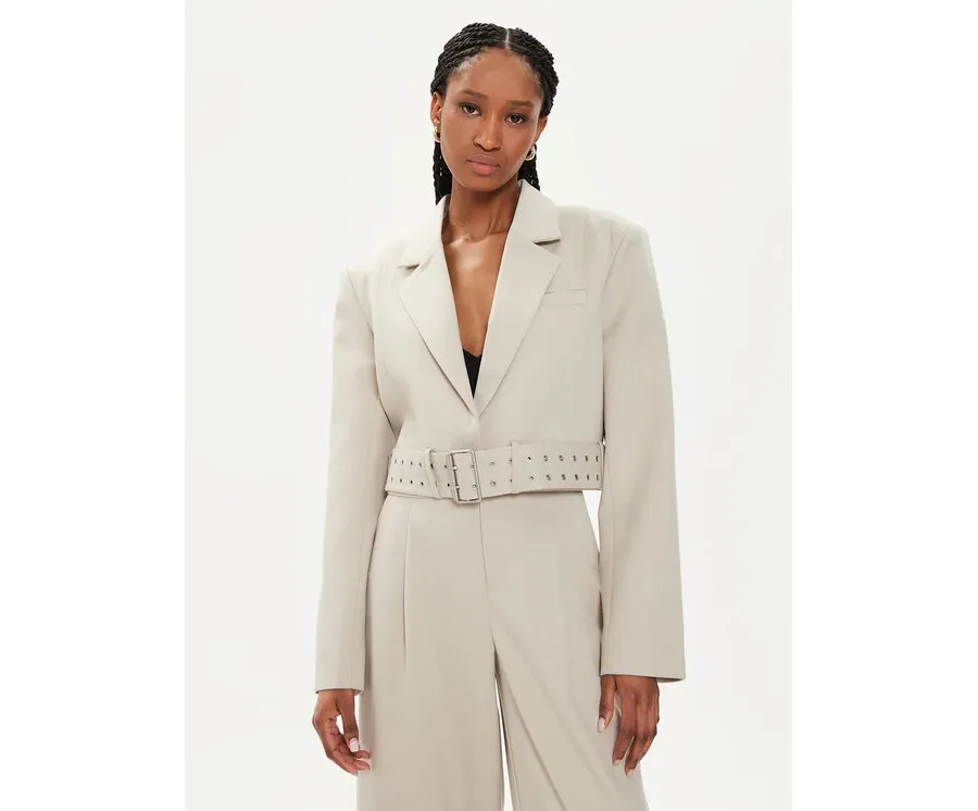 obrazek 1 Gestuz Marynarka Editha 10908857 Beżowy Relaxed Fit