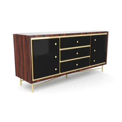 Zdjęcie Klasycznie minimalistyczna komoda z elementami stylowego retro - Bitangra