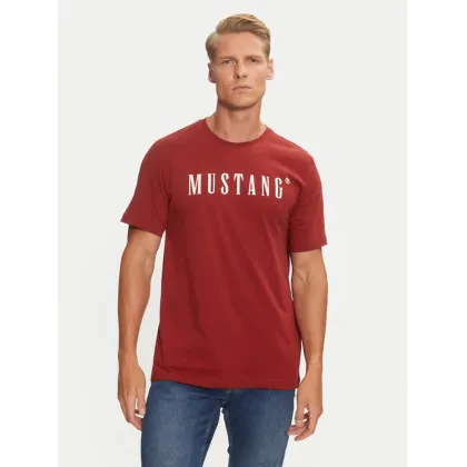 Zdjęcie Mustang T-Shirt Austin 1014695 Czerwony Regular Fit