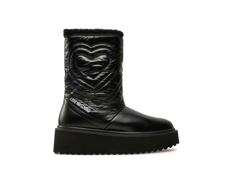 obrazek 1 LOVE MOSCHINO Śniegowce JA24286L0LIN600A Czarny