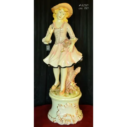 Zdjęcie Artystyczna figurka ceramiczna z Włoch