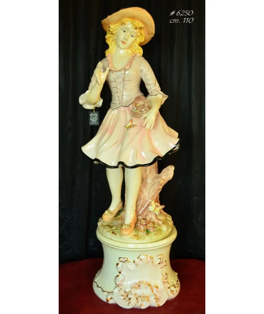 obrazek 1 Artystyczna figurka ceramiczna z Włoch