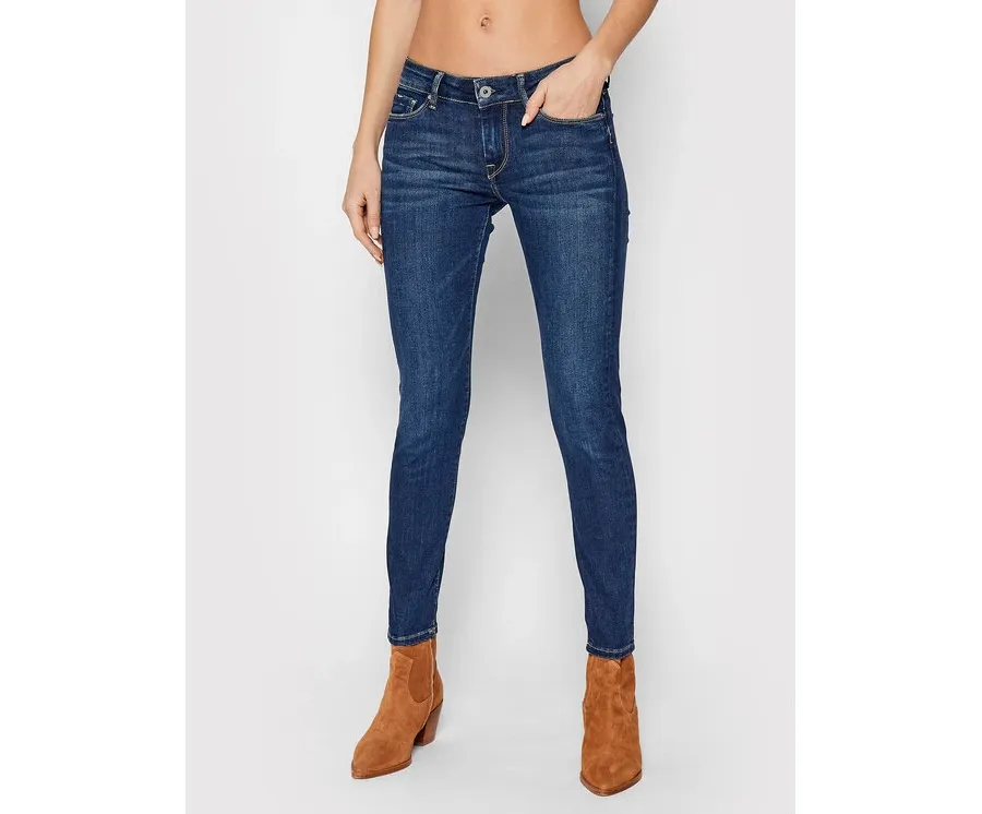 obrazek 1 Pepe Jeans Jeansy Soho PL204174 Granatowy Skinny Fit