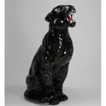 Picture Elegant ceramic jaguar - Il Gattopardo
