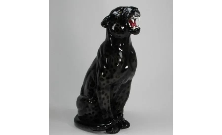 obrazek 1 Elegancki ceramiczny jaguar - Il Gattopardo